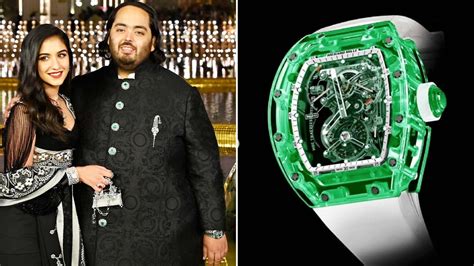 A look at Anant Ambani’s extravagant watch collection.